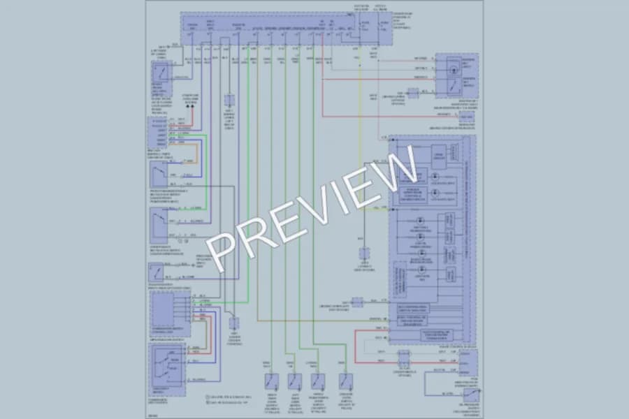2010 Honda Ridgeline Warning Systems wiring diagram preview