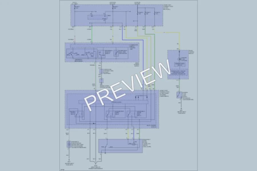 2010 Honda Ridgeline Wiper Washer wiring diagram preview