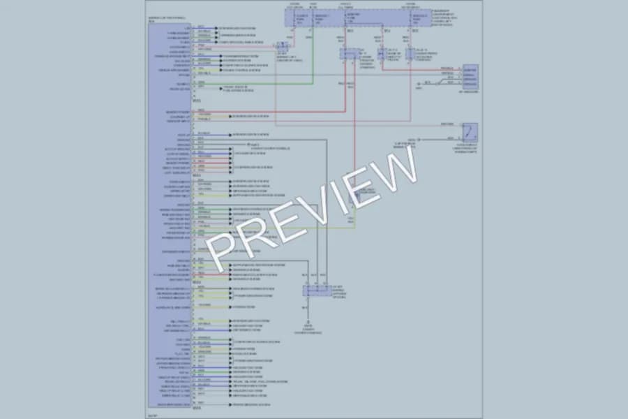 2010 Hyundai Azera Body Control Modules wiring diagram preview