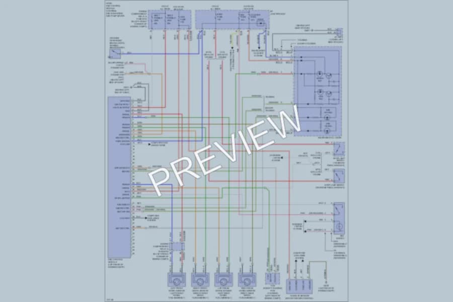 2010 Hyundai Elantra Anti Lock Brakes wiring diagram preview
