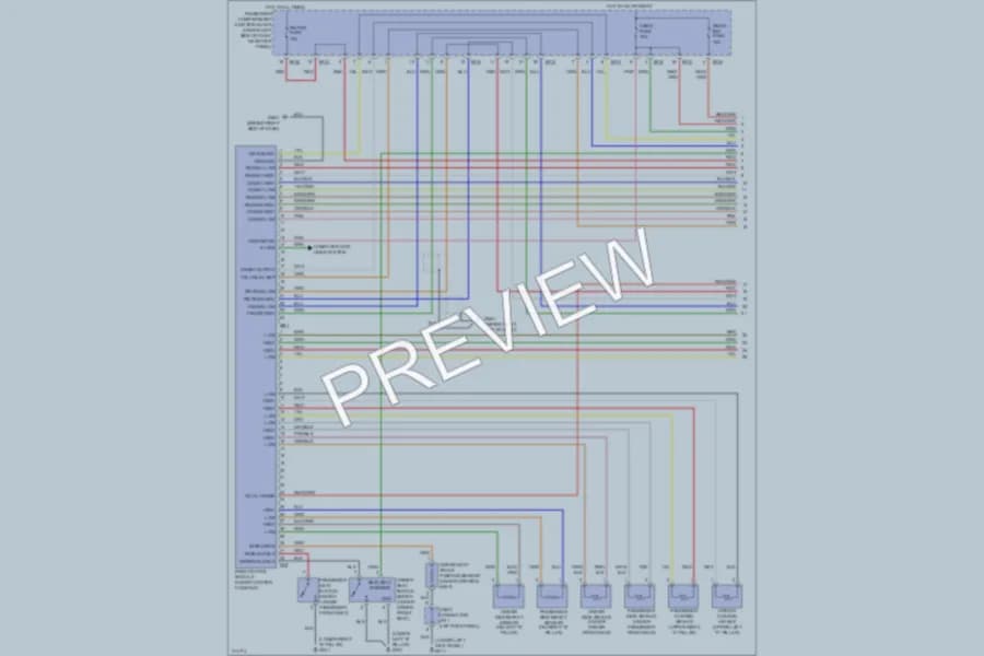 2010 Hyundai Elantra Supplemental Restraints wiring diagram preview