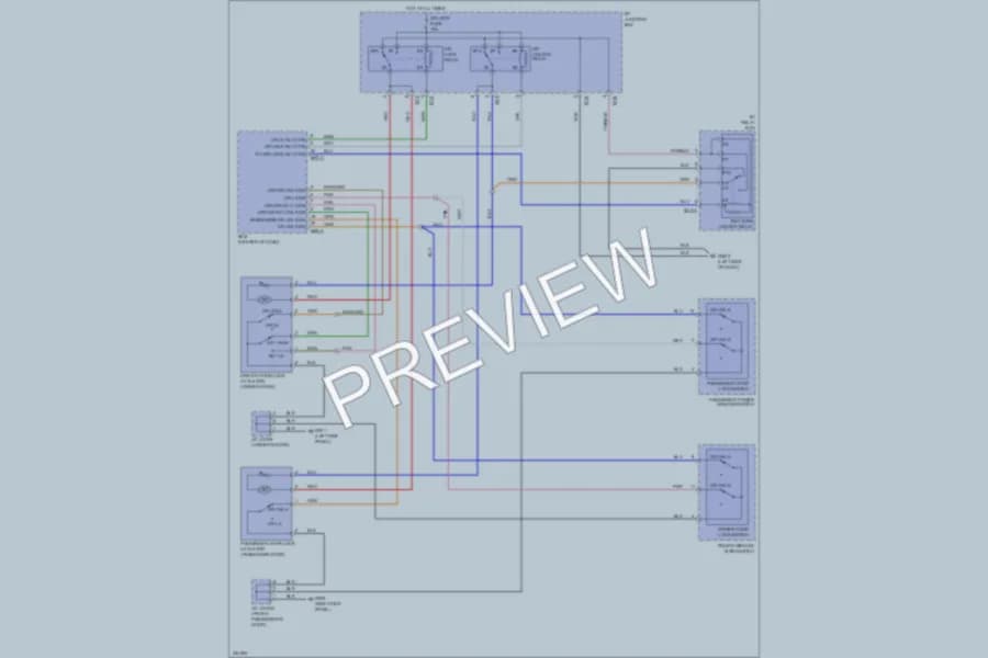 2010 Hyundai Genesis Anti Theft wiring diagram preview