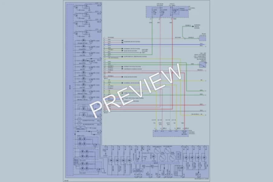 2010 Hyundai Genesis Instrument Cluster wiring diagram preview