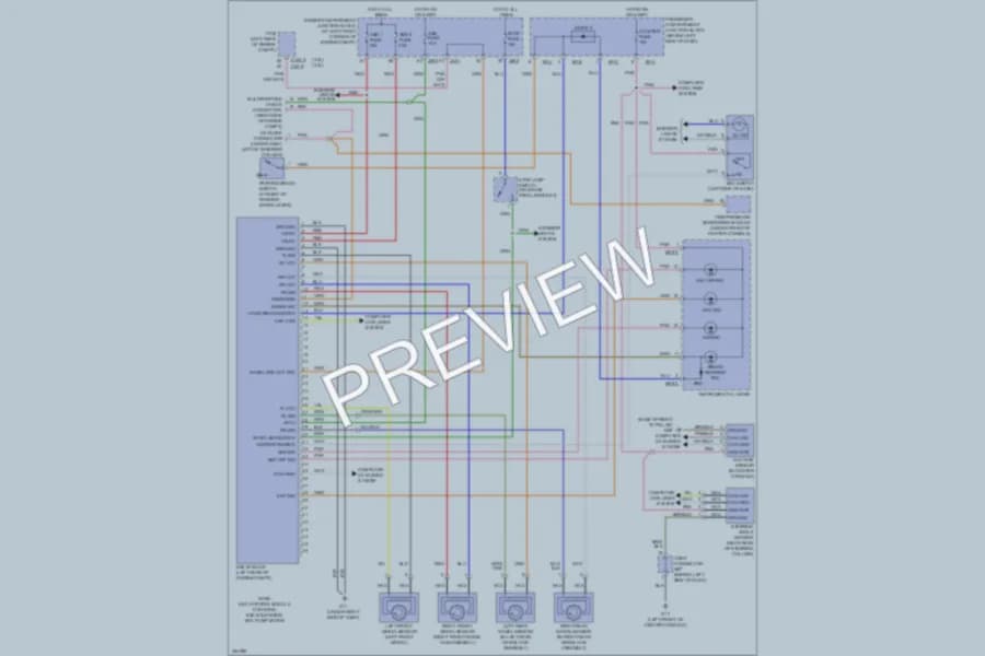 2010 Hyundai Sonata Anti Lock Brakes wiring diagram preview