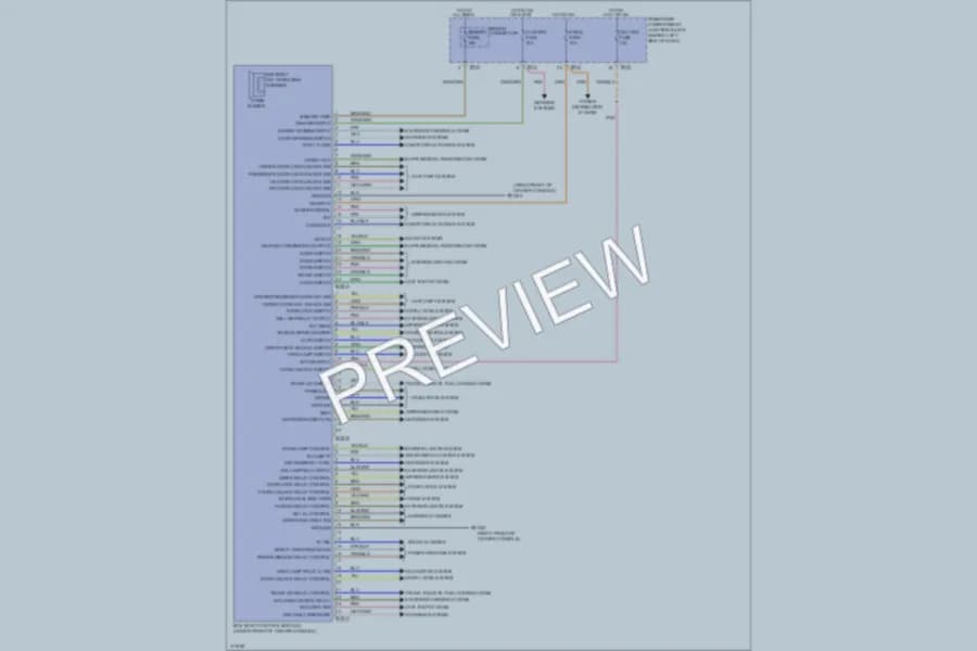 2010 Hyundai Sonata Body Control Modules wiring diagram preview