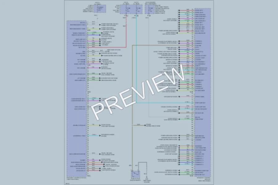 2010 Infiniti EX35 Body Control Modules wiring diagram preview