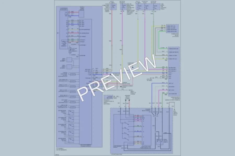 2010 Infiniti EX35 Transmission wiring diagram preview