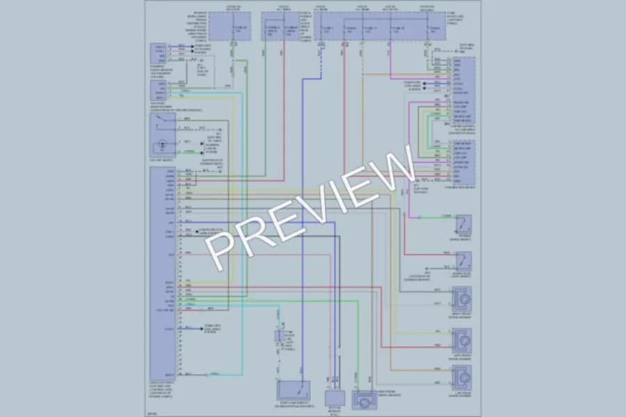 2010 Infiniti FX35 Anti Lock Brakes wiring diagram preview