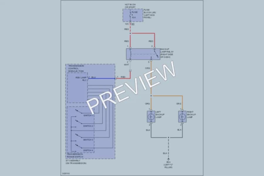 2010 Infiniti FX50 Exterior Lights wiring diagram preview