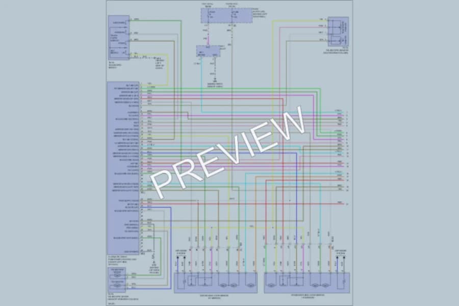 2010 Infiniti G37 Memory Systems wiring diagram preview
