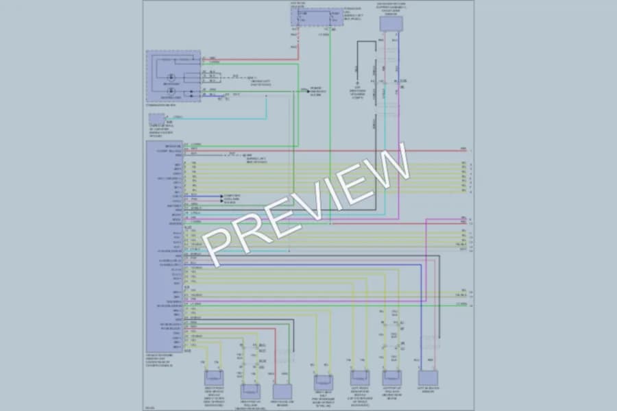 2010 Infiniti G37 Supplemental Restraints wiring diagram preview