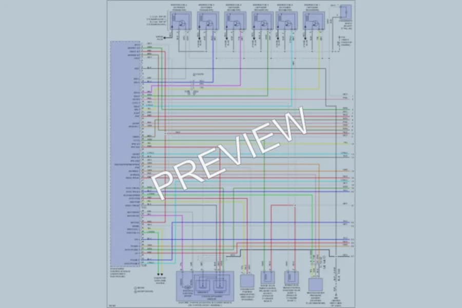 2010 Infiniti G37x Engine Performance wiring diagram preview