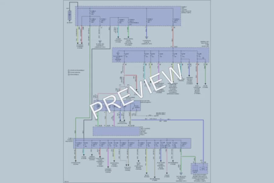2010 Infiniti G37x Power Distribution wiring diagram preview
