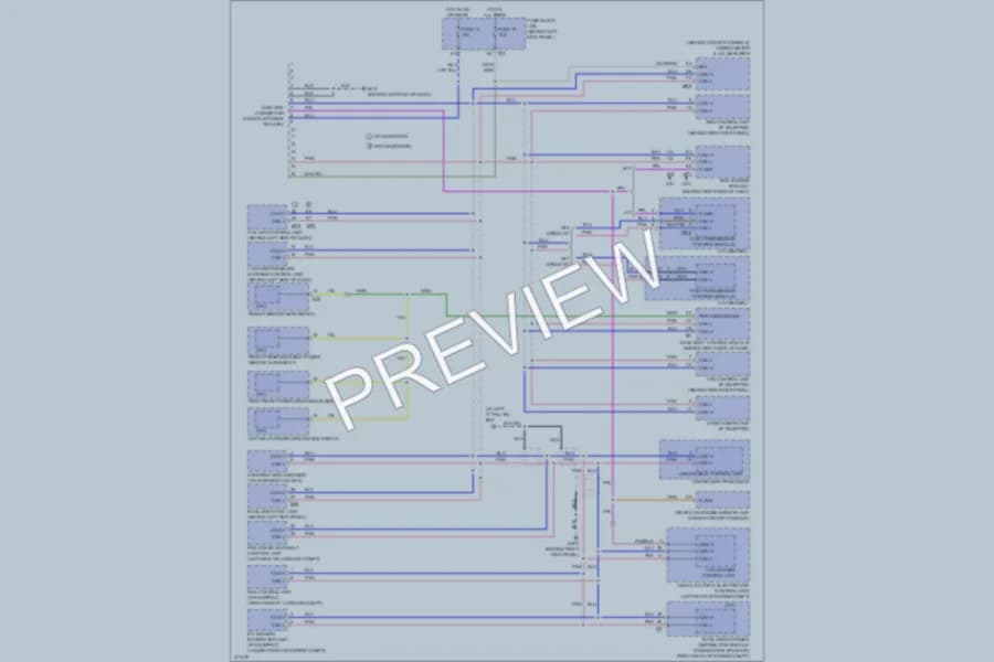 2010 Infiniti M35 Computer Data Lines wiring diagram preview