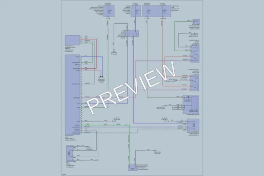 2010 Infiniti M35 Electronic Power Steering wiring diagram preview