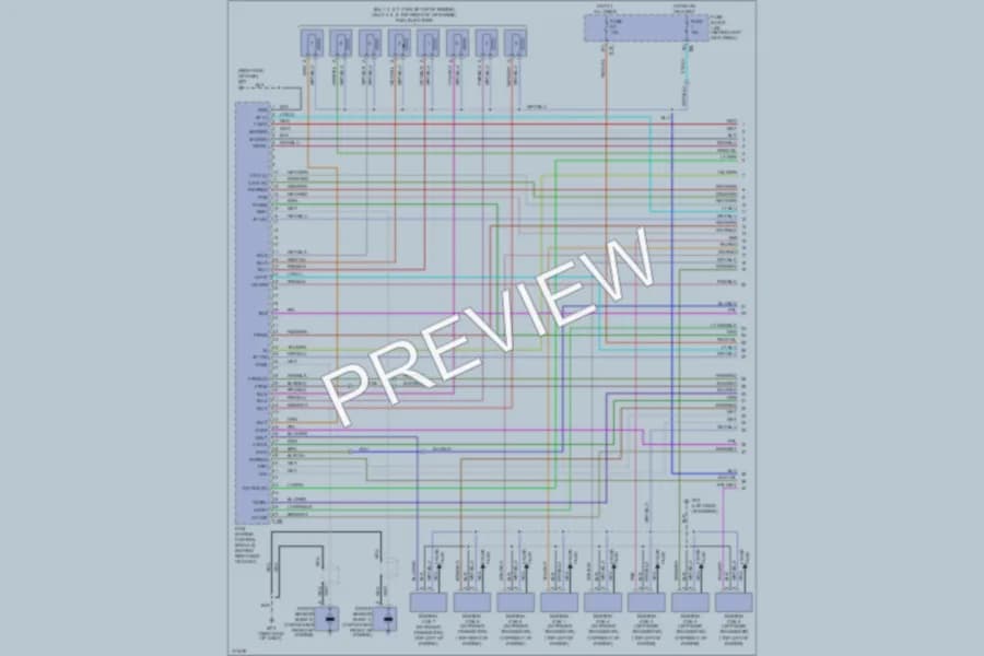2010 Infiniti M45 Engine Performance wiring diagram preview