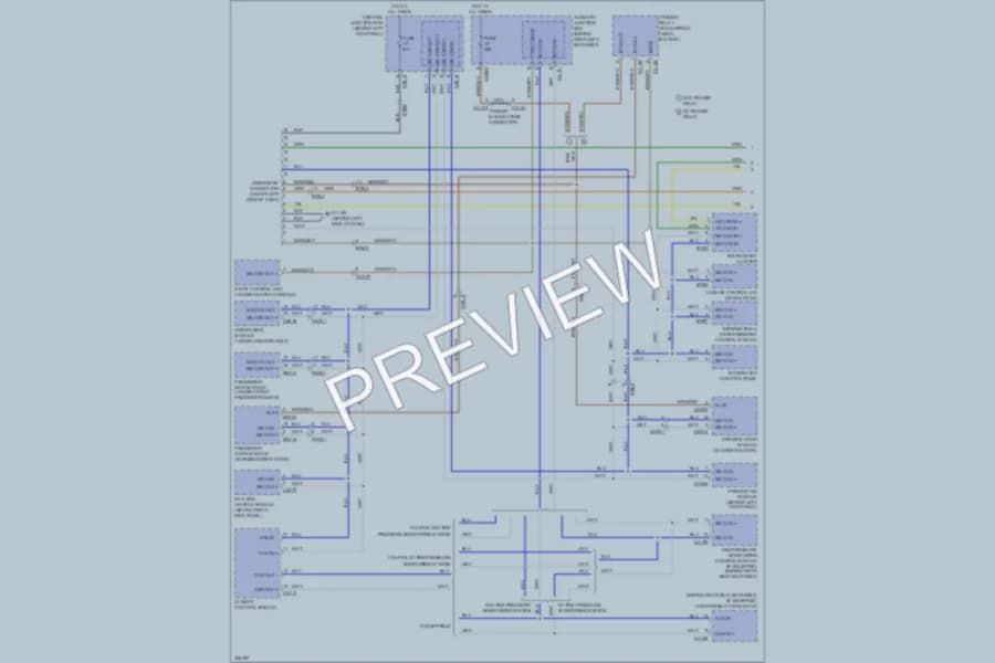 2010 Jaguar XK Computer Data Lines wiring diagram preview