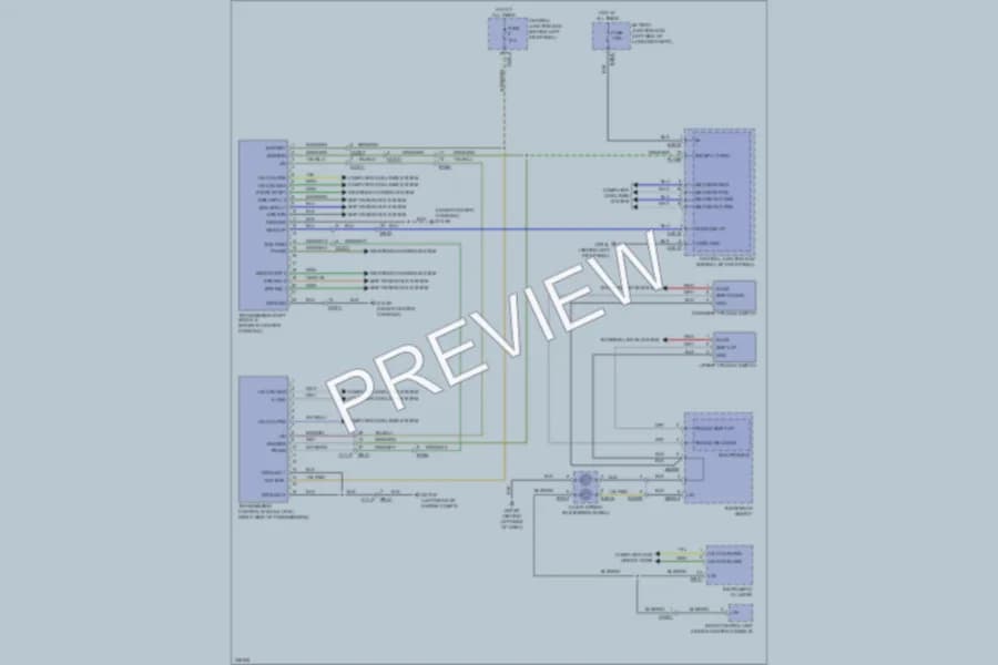 2010 Jaguar XK Transmission wiring diagram preview