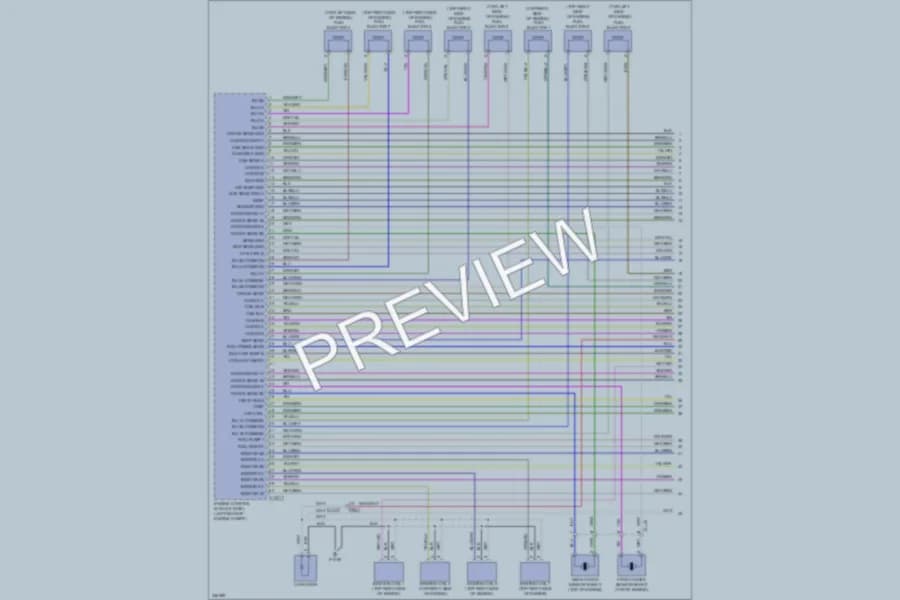 2010 Jaguar XKR Engine Performance wiring diagram preview
