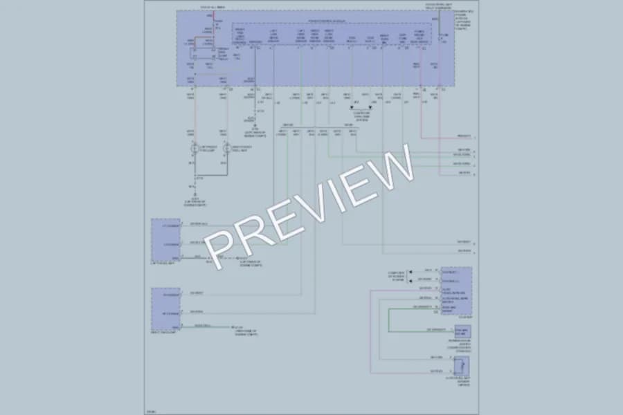 2010 Jeep Commander Headlights wiring diagram preview