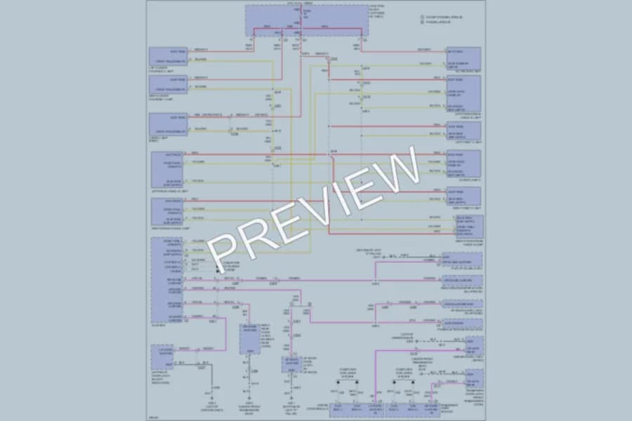 2010 Jeep Commander Interior Lights wiring diagram preview