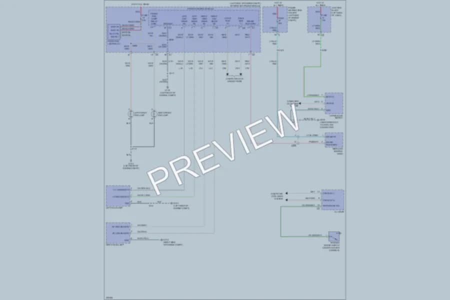 2010 Jeep GrandCherokee Headlights wiring diagram preview