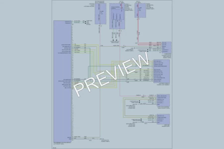 2010 Jeep GrandCherokee Transmission wiring diagram preview