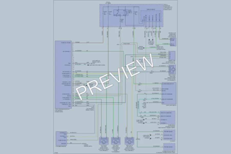 2010 Jeep Liberty Anti Lock Brakes wiring diagram preview
