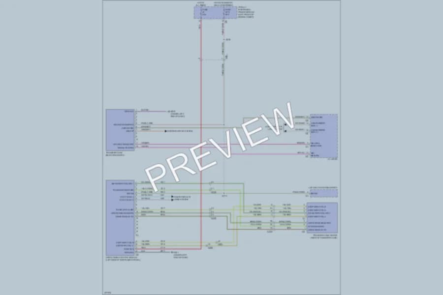 2010 Jeep Liberty Transmission wiring diagram preview