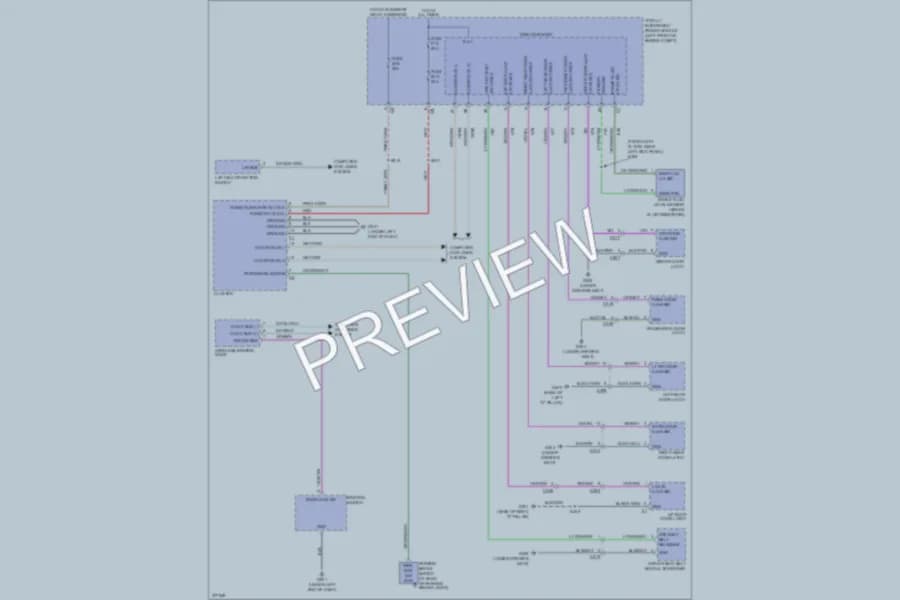 2010 Jeep Liberty Warning Systems wiring diagram preview
