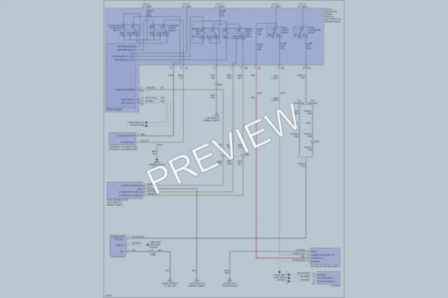 2010 Jeep Liberty Wiper Washer wiring diagram preview