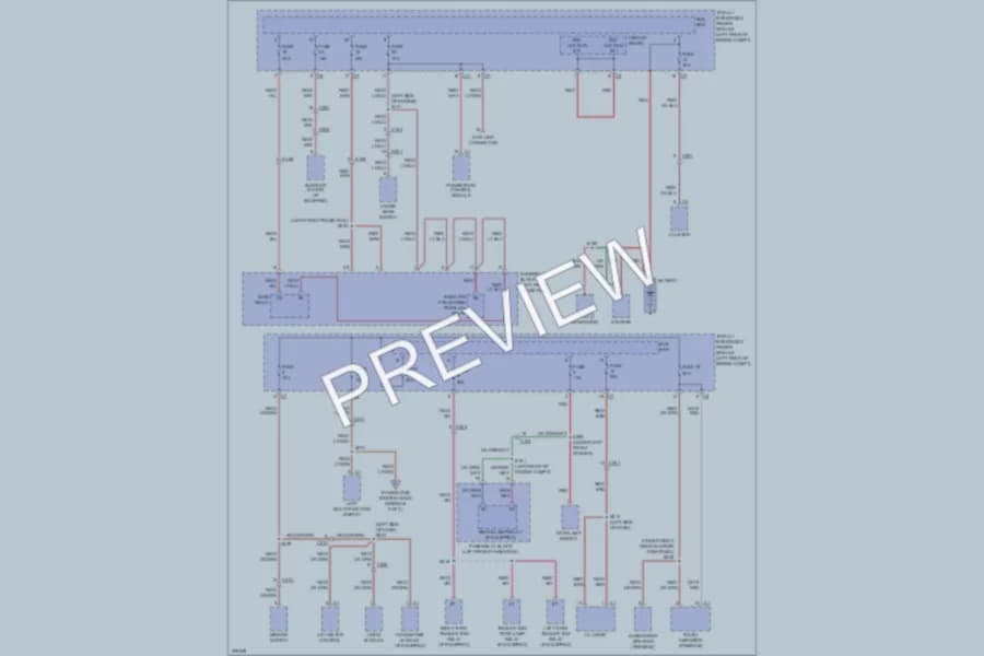 2010 Jeep Patriot Power Distribution wiring diagram preview