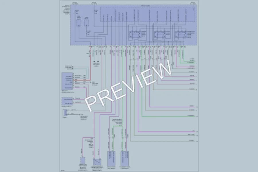 2010 Jeep Wrangler Anti Theft wiring diagram preview