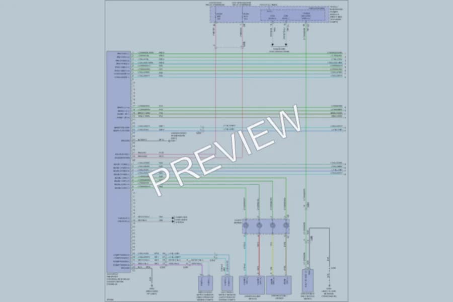 2010 Jeep Wrangler Supplemental Restraints wiring diagram preview
