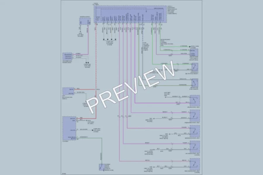 2010 Jeep Wrangler Warning Systems wiring diagram preview