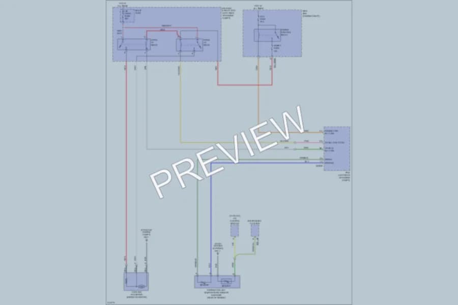 2010 Kia ForteKoup Cooling Fan wiring diagram preview