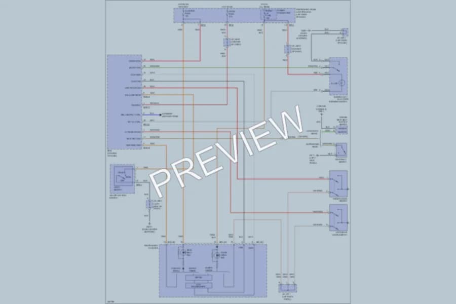 2010 Kia ForteKoup Warning Systems wiring diagram preview