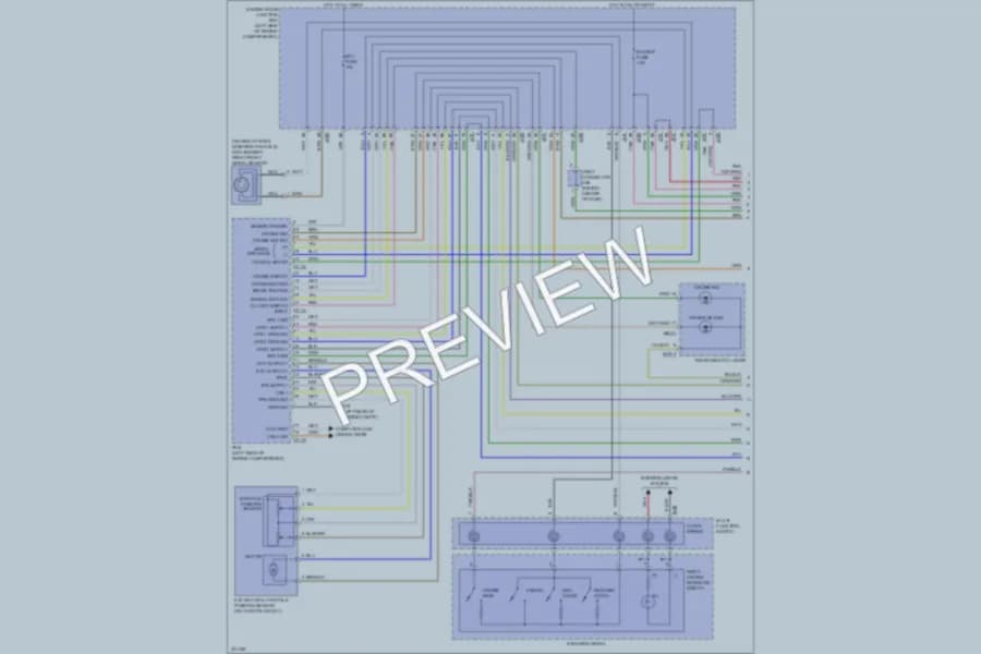 2010 Kia Optima Cruise Control wiring diagram preview