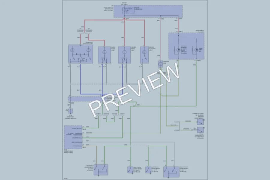 2010 Kia Rio Interior Lights wiring diagram preview