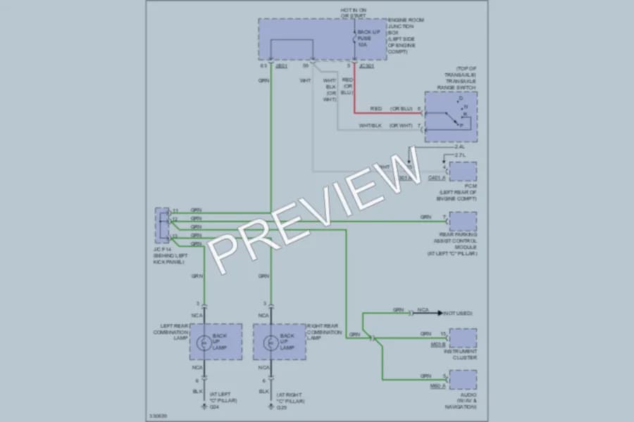 2010 Kia Rondo Exterior Lights wiring diagram preview