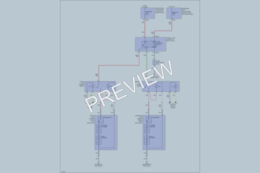 2010 Kia Rondo Power Seats wiring diagram preview