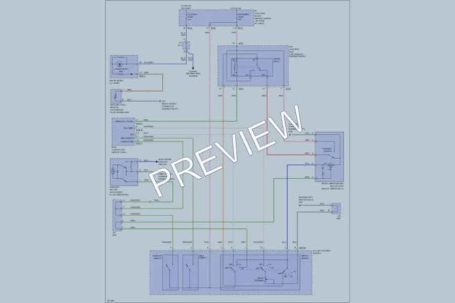 2010 Kia Rondo Wiper Washer wiring diagram preview
