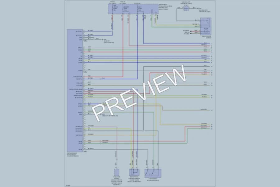 2010 Kia Sedona Memory Systems wiring diagram preview