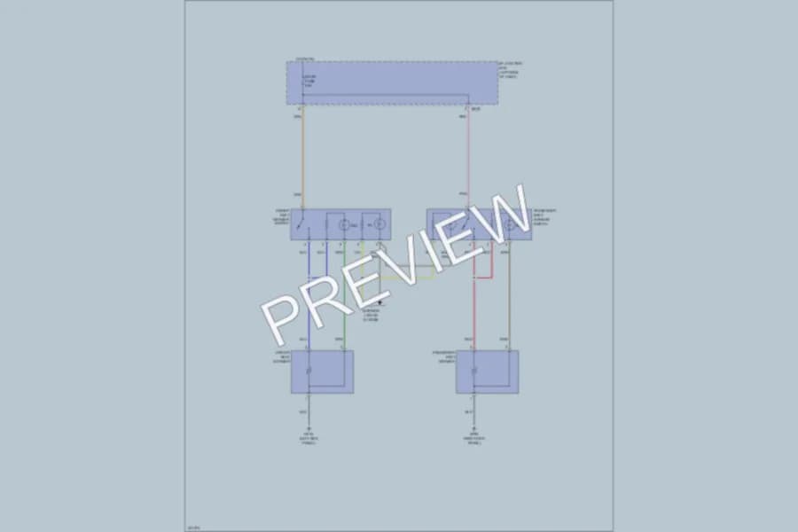 2010 Kia Soul Power Seats wiring diagram preview