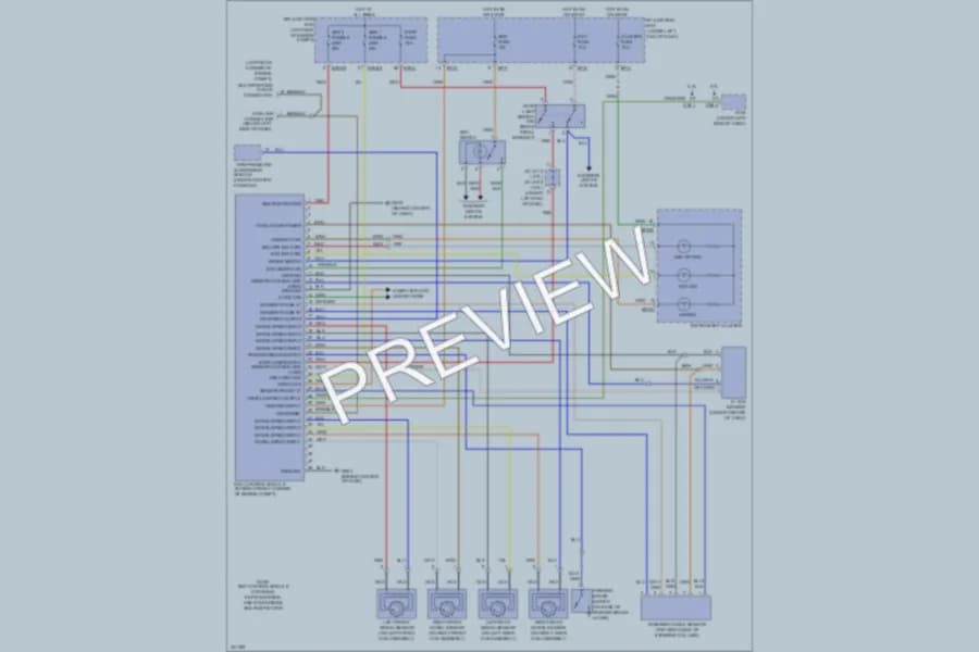 2010 Kia Sportage Anti Lock Brakes wiring diagram preview
