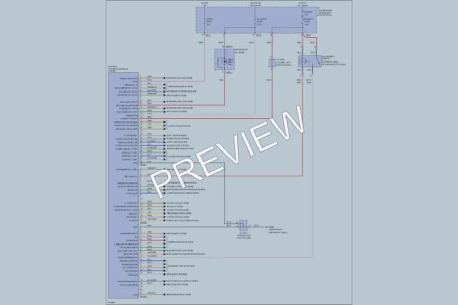 2010 Kia Sportage Body Control Modules wiring diagram preview