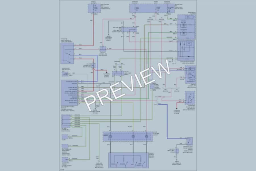2010 Kia Sportage Cruise Control wiring diagram preview
