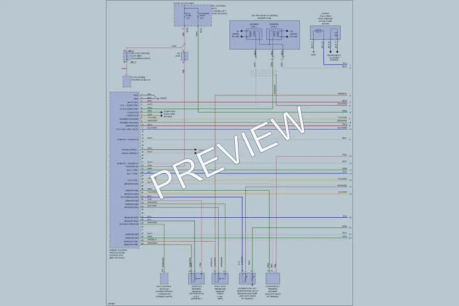 2010 Kia Sportage Engine Performance wiring diagram preview