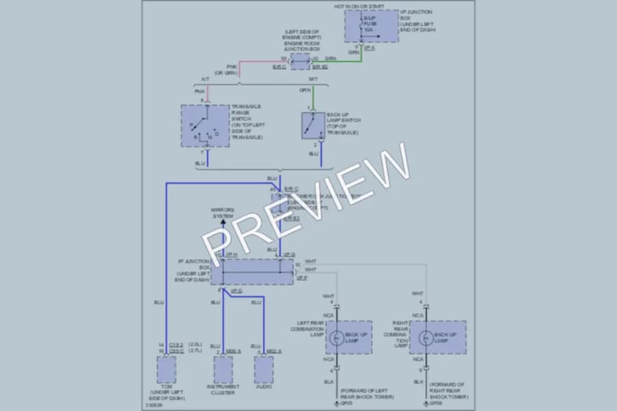 2010 Kia Sportage Exterior Lights wiring diagram preview