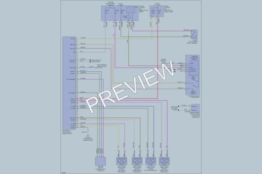 2010 LandRover LR2 Anti Lock Brakes wiring diagram preview
